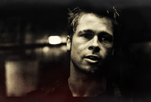 brad pitt hairstyles fight club. Fight Club Tyler Durden Brad