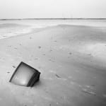TV in the sand