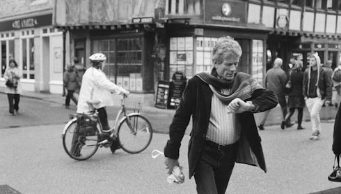 Busy Man Looking at Watch
