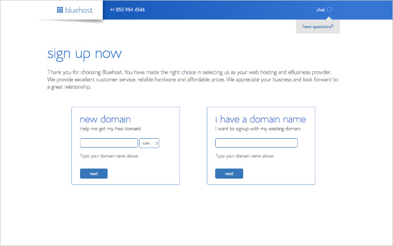 Select Your Domain Name