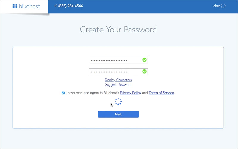 Set Up Your Password