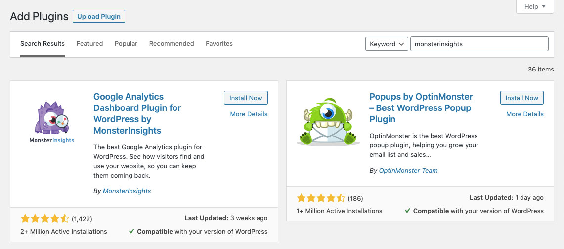 Step 4 - Install MonsterInsights